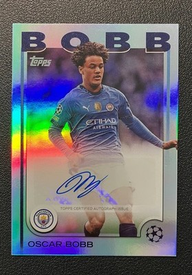 2024-25 TOPPS UCC MANCHESTER UNITED KOBBIE MAINOO ORANGE 5/25