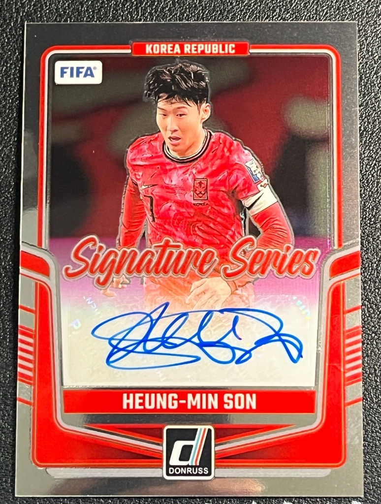 2024-25 Panini Donruss Soccer KOREA Heung-Min Son Autograph Tottenham Hotspur