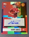 2023-24 TOPPS CHROME UCC UEFA JADE MANCHESTER UTD RASMUS HOJLUND BLACK 1/10