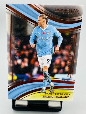 [SC20250226001] 2023-24 Panini Immaculate Soccer Norway ERLING HAALAND Jersey Number Auto /99