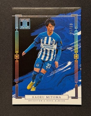 [109] 2024-25 Panini EPL Impeccable Brighton KAORU MITOMA GOLD /10 Japan 🇯🇵