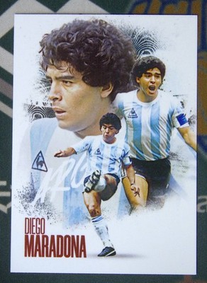 [TC06648] 2025 Futera FX Argentina 🇦🇷 Legend Diego Maradona 1/3 RARE!!