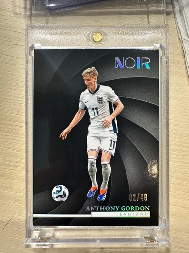 [TC06740] 2024-25 Panini Noir NIGERIA CALVIN BASSEY Country On Card Autograph /49