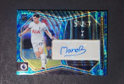 [TC05019] 2023-24 Panini Select EPL Manchester UNITED ALEJANDRO GARNACHO Blue Camo /110